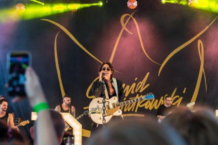 Koncert Dawida Kwiatkowskiego w wislańskim amfiteatrze
